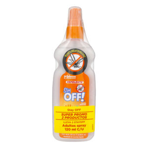 2 REPELENTES STAYOFF SPR.ADUL.120ML
