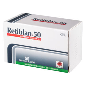 RETIBLAN 50 MG 50 CAPSULAS
