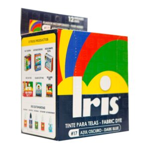 TINTE IRIS 17 AZUL OSCURO 9 GR 12 UND