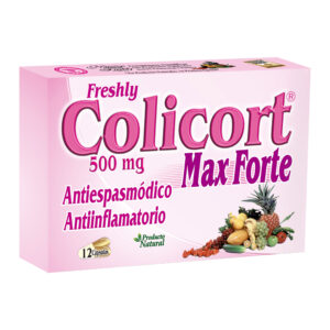 COLICORT 500 MG 12 CAPSULAS
