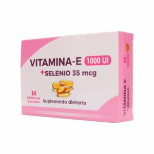 VITAMINA E 1000+SELENIO 30 CAPS